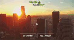 Desktop Screenshot of mediawestrealty.com